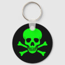 Search for skull green key rings Halloween
