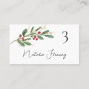 Search for christmas place cards Watercolor