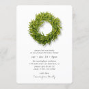 Search for green christmas invitations Minimalist