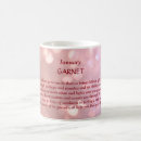 Search for garnet mugs Birthstone