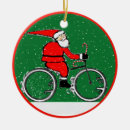 Search for biking christmas tree decorations Mountain biker