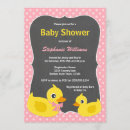 Search for rubber ducky invitations Pink