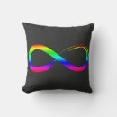 Search for infinity symbol cushions Rainbow