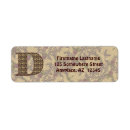 Search for initial d return address labels Floral
