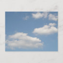 Search for cumulus clouds postcards White