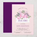 Search for pink peony bridal shower invitations Flowers