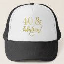 Search for 40th birthday hats Aged to perfection