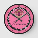 Search for pink glitter sparkly bling clocks Black