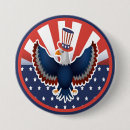 Search for american eagle badges Red white and blue