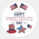 Search for presidents day stickers Usa