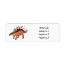Search for cartoon dinosaur return address labels Jurassic