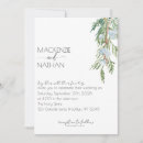 Search for frosted wedding invitations Winter
