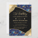 Search for starry night birthday invitations Glitter