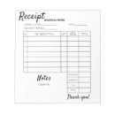 Search for receipt book Black and white
