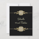 Search for gold trim invitations Jewel