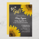 Search for sunflower baby girl shower invitations Garden