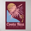 Search for costa rica travel posters Illustration