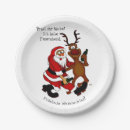 Search for santa claus plates Xmas