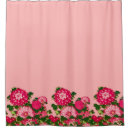 Search for fuchsia pink shower curtains Flowers