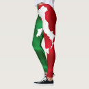 Search for red white green leggings Italy