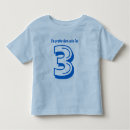 Search for 3 year old tshirts Three