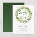 Search for irish 4x6 invitations Clover