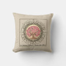 Search for tree of life cushions Vintage