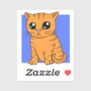 Search for orange kitten stickers Adorable