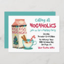 Search for eggnog christmas invitations Party