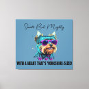 Search for yorkie canvas prints Yorkshire terrier