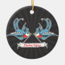 Search for swallow christmas tree decorations Vintage