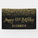 Search for 65th birthday banners Modern