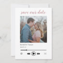 Search for music wedding save the dates Minimalist