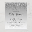 Search for glam baby shower invitations Trendy