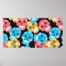 Search for colourful skull posters Bone