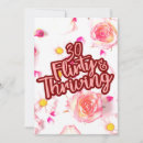 Search for thirty flirty and thriving invitations Fun