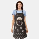 Search for cute pug aprons Dog