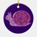 Search for snail christmas tree decorations Purple