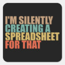 Search for spreadsheet stickers Data