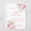Search for 80th dinner birthday invitations Script