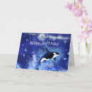 Search for orca killer whale cards Blue