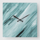 Search for teal abstract clocks Green