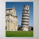Search for leaning tower posters Cathedral