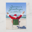 Search for beach santa claus cards Sea