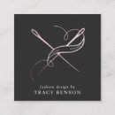Search for needle and thread business cards Fashion designer