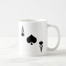 Search for ace of spade mugs Black