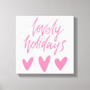 Search for pink hearts canvas prints Girly