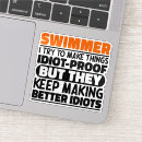 Search for swim team stickers Summer