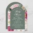 Search for elegant watercolor floral baby shower invitations Rustic