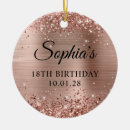 Search for 18th birthday christmas tree decorations Girly
